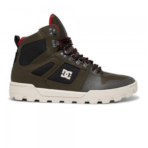 Botte DC Shoes Pure Homme Vert Noir | FXOW-24536