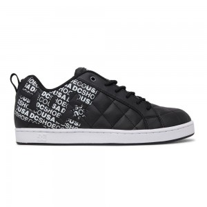 Chaussure Skate DC Shoes Alliance Homme Noir Blanche | LIMD-09157