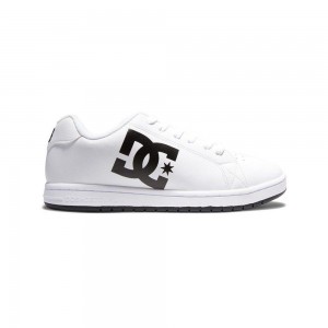 Chaussure Skate DC Shoes Gaveler Homme Blanche Noir | LPZD-98213