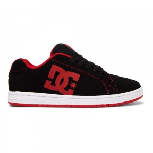 Chaussure Skate DC Shoes Gaveler Homme Noir Rouge | YXDK-12473