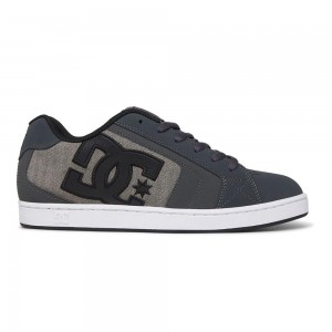 Chaussure Skate DC Shoes Net Homme Grise Noir | YXMZ-92468