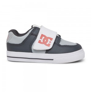 Chaussure Skate DC Shoes Pure Enfant Grise Noir | HEFX-42951