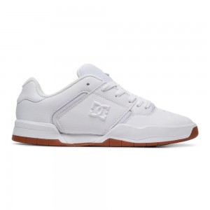 Chaussures de Sport DC Shoes Central Homme Blanche | YJCO-90421