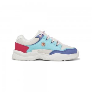 Chaussures de Sport DC Shoes Decel Femme Grise Bleu | DRVE-40938