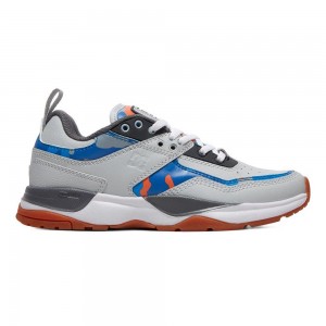 Chaussures de Sport DC Shoes E.Tribeka Enfant Grise Bleu | TLJM-52738