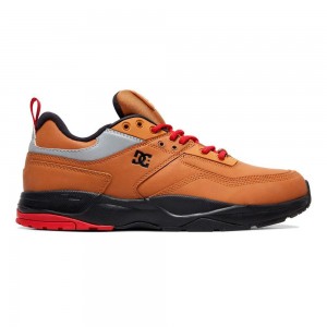 Chaussures de Sport DC Shoes E.Tribeka Homme Marron Grise | QMUJ-28496