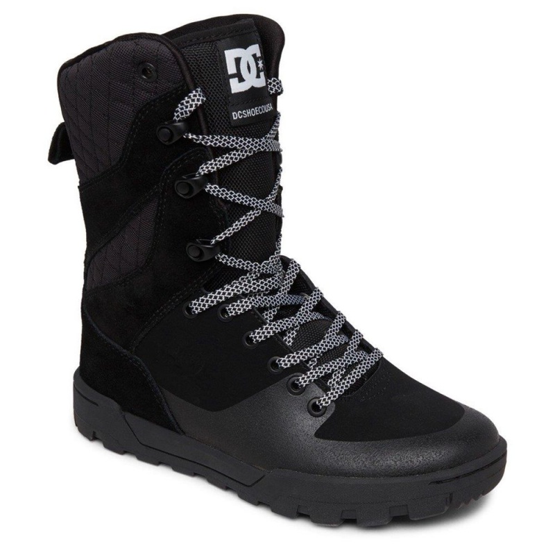 Botte DC Shoes Nadene Femme Noir | YRLM-90137