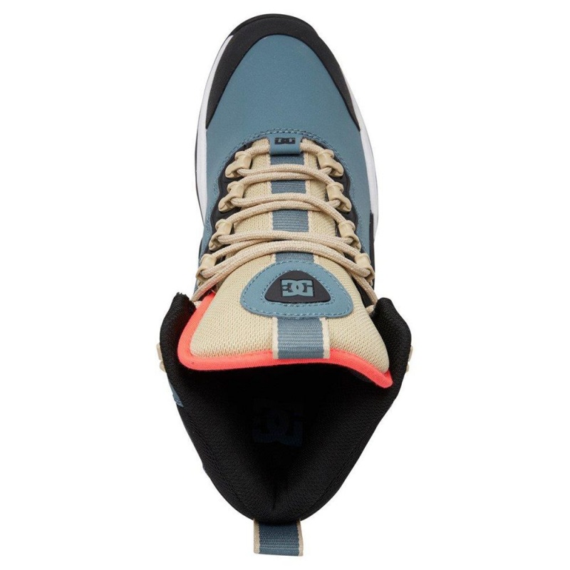 Botte DC Shoes Navigator Homme Bleu Kaki | ZTSO-43180