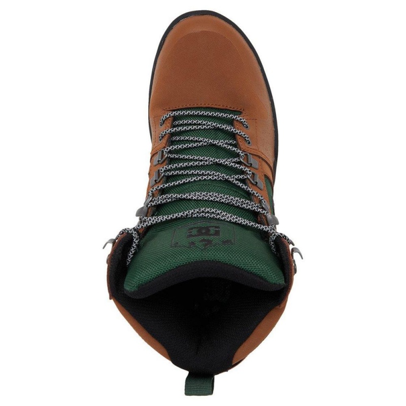 Botte DC Shoes Pure Homme Marron Vert | RUNZ-16703