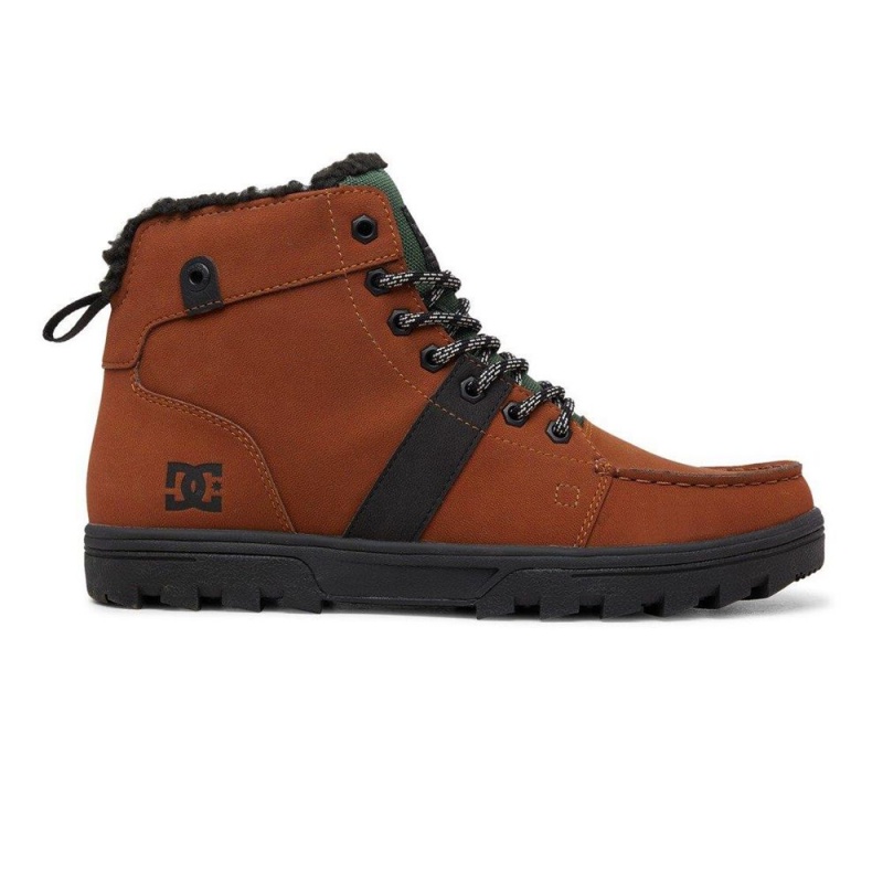 Botte DC Shoes Woodland Homme Marron Vert | GLHC-07538