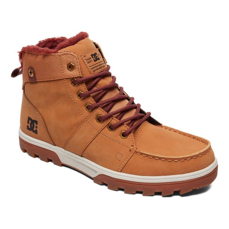 Botte DC Shoes Woodland Homme Marron | DKIB-74601