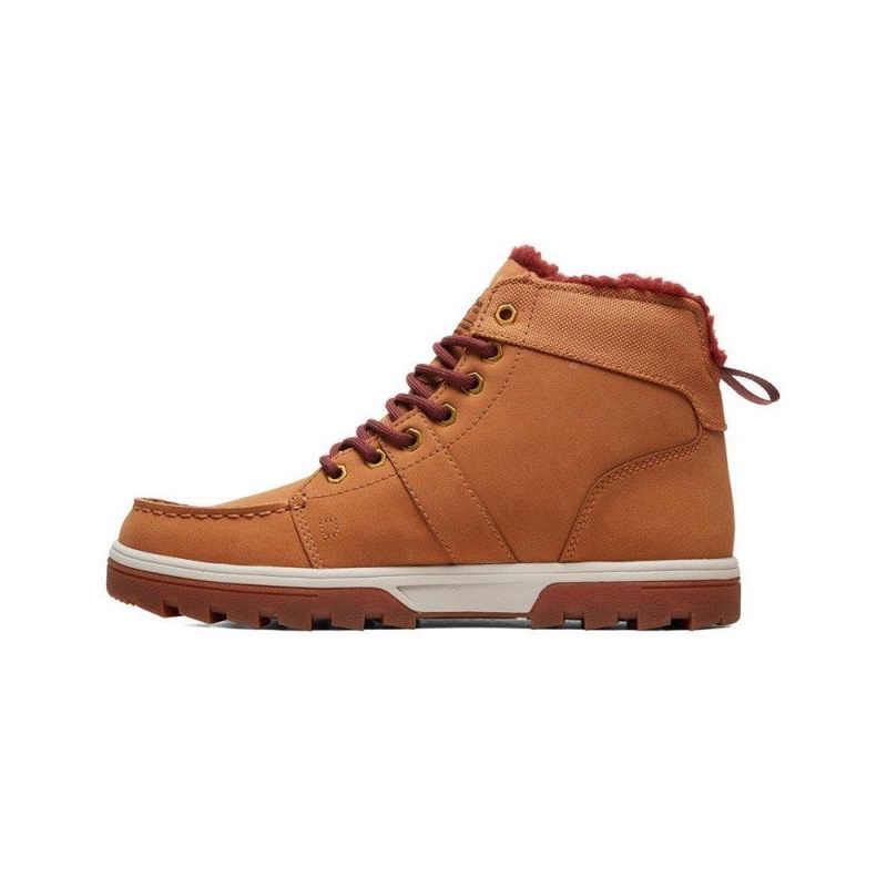 Botte DC Shoes Woodland Homme Marron | DKIB-74601