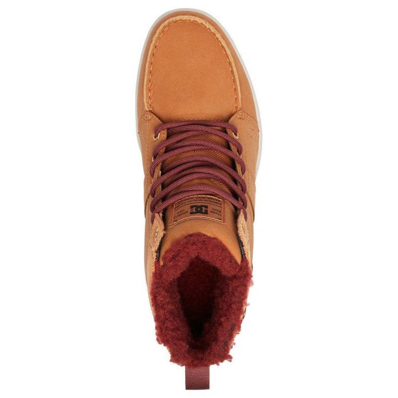 Botte DC Shoes Woodland Homme Marron | DKIB-74601