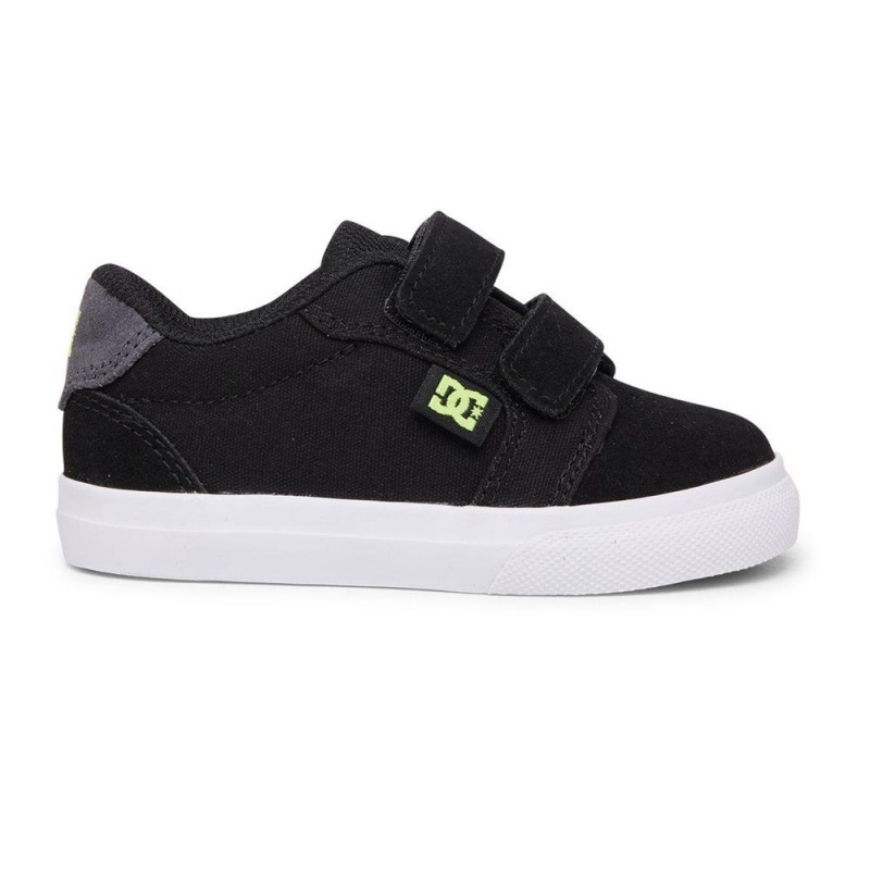 Chaussure Skate DC Shoes Anvil Enfant Noir Grise | EKXC-86039