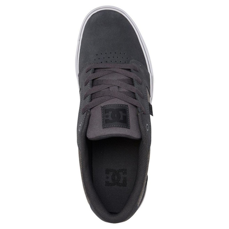 Chaussure Skate DC Shoes Anvil Homme Grise Noir | TAMU-37509