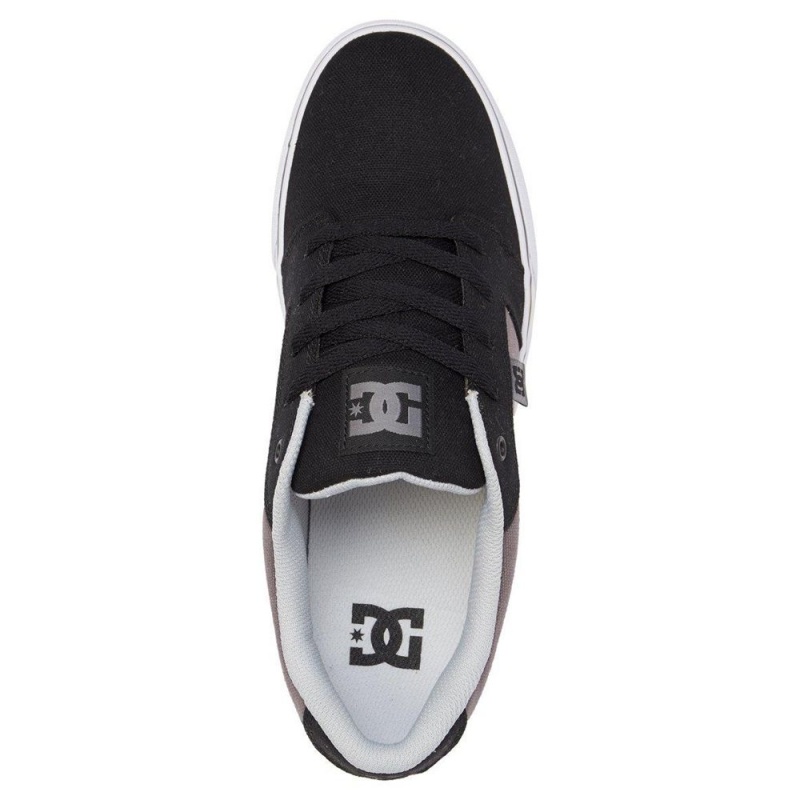 Chaussure Skate DC Shoes Anvil Homme Noir Grise | FUKR-39182