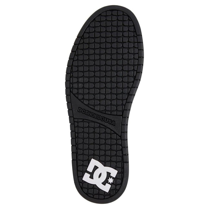 Chaussure Skate DC Shoes Court Graffik Homme Blanche Noir | ZLTC-26981