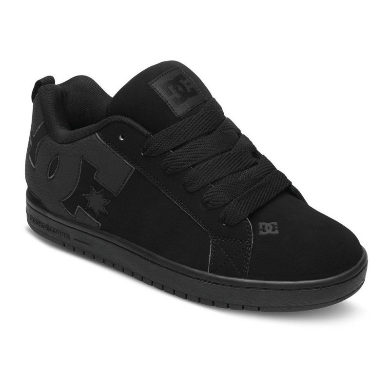 Chaussure Skate DC Shoes Court Graffik Homme Noir | WNIJ-96207