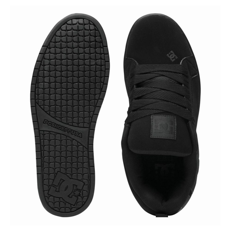 Chaussure Skate DC Shoes Court Graffik Homme Noir | WNIJ-96207