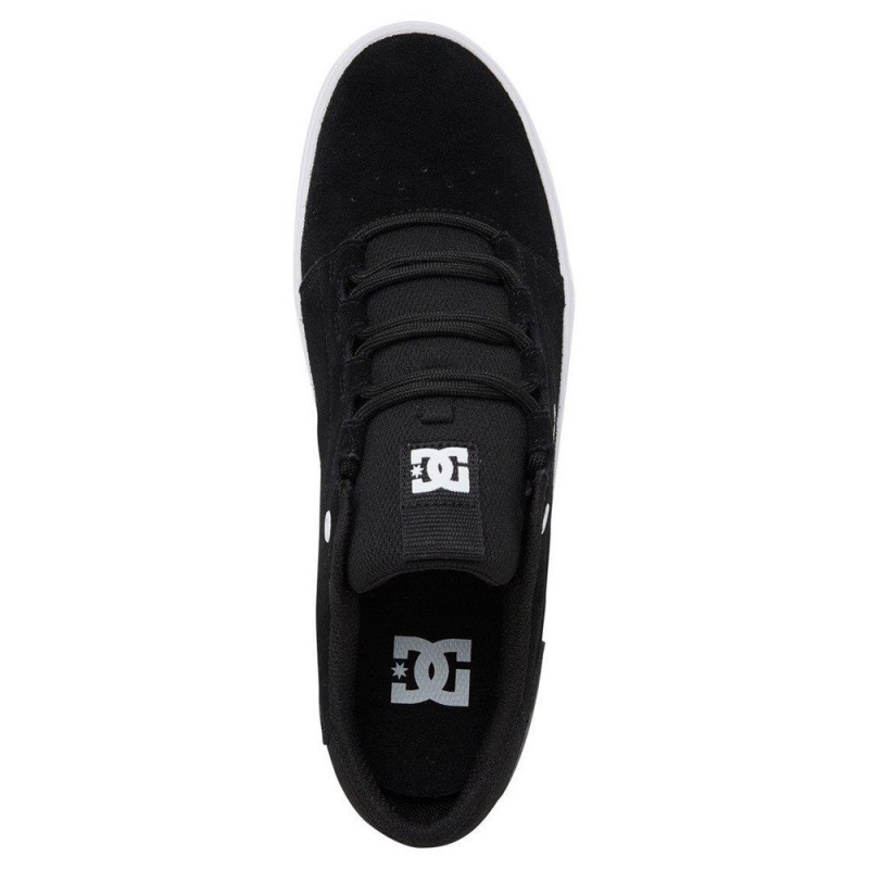 Chaussure Skate DC Shoes Hyde Homme Noir Blanche | UWVR-95263