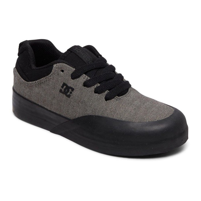 Chaussure Skate DC Shoes Infinite Enfant Grise Noir | PJRG-93187