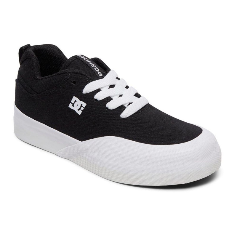 Chaussure Skate DC Shoes Infinite Enfant Noir Blanche | CDLW-57902