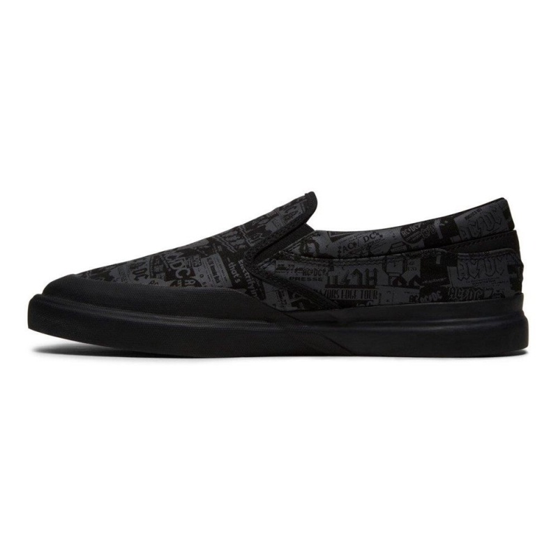 Chaussure Skate DC Shoes Infinite Homme Noir Grise | KBCN-21789