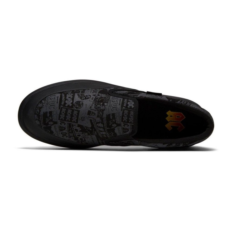 Chaussure Skate DC Shoes Infinite Homme Noir Grise | KBCN-21789