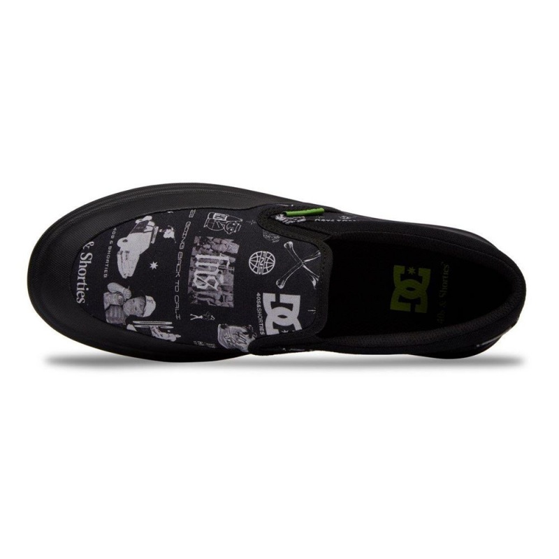 Chaussure Skate DC Shoes Infinite Homme Noir Grise | UBIH-37916