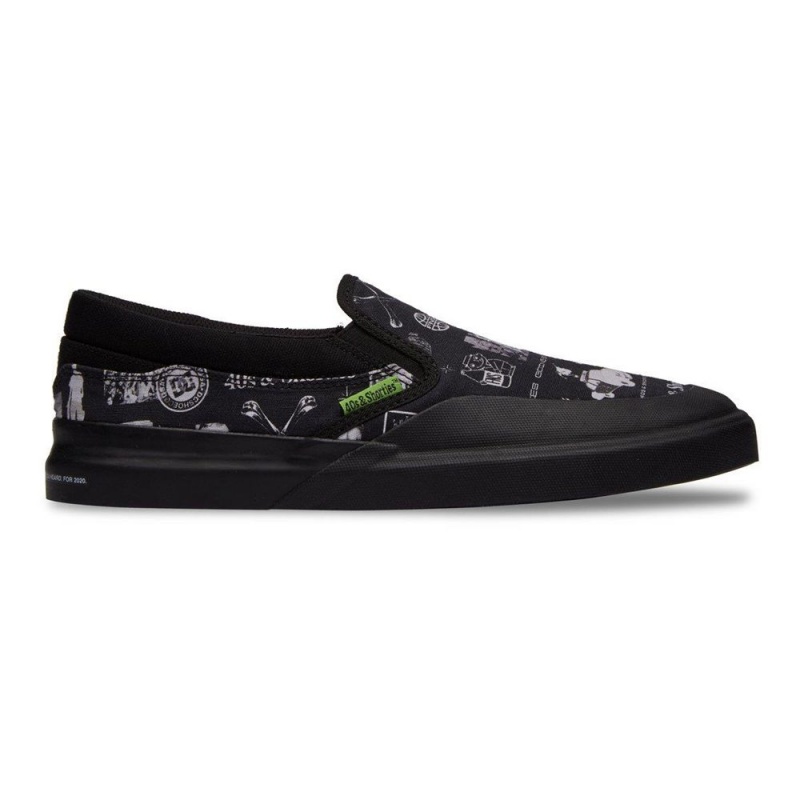 Chaussure Skate DC Shoes Infinite Homme Noir Grise | UBIH-37916