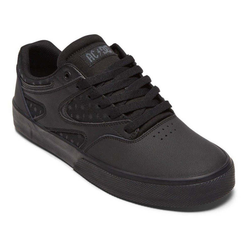 Chaussure Skate DC Shoes Kalis Vulc Homme Noir Grise | MAVY-49352