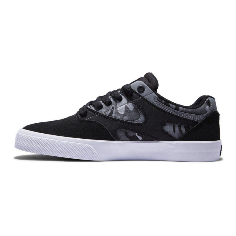 Chaussure Skate DC Shoes Kalis Vulc Homme Noir | SHOK-50782