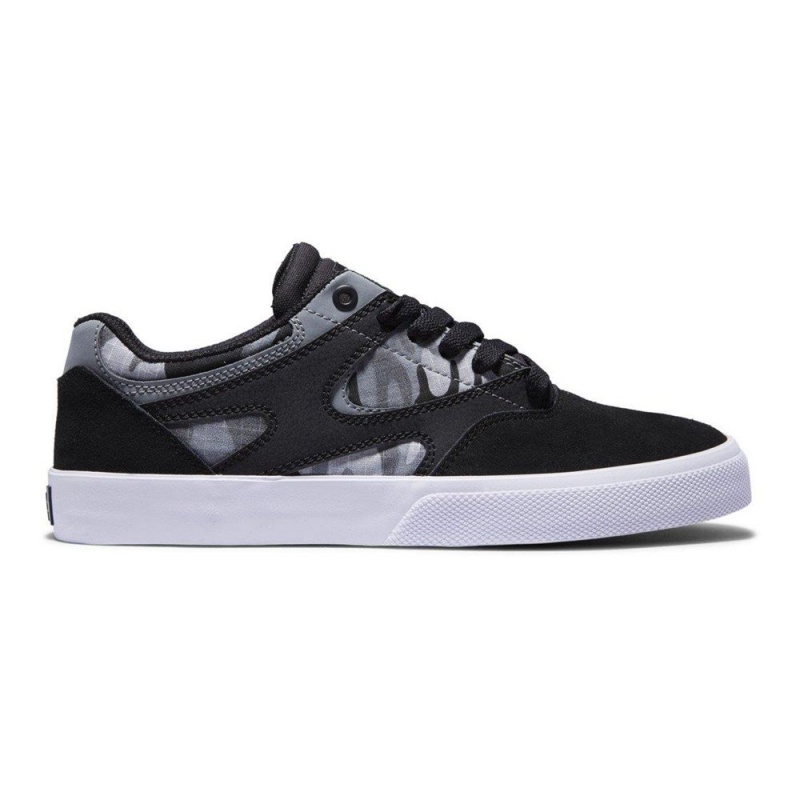 Chaussure Skate DC Shoes Kalis Vulc Homme Noir | SHOK-50782