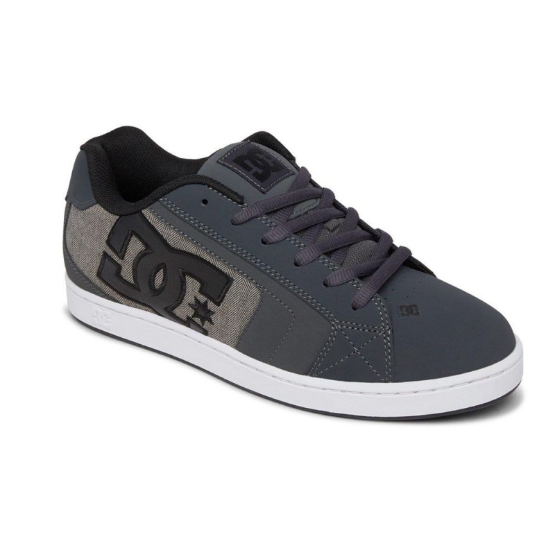 Chaussure Skate DC Shoes Net Homme Grise Noir | YXMZ-92468