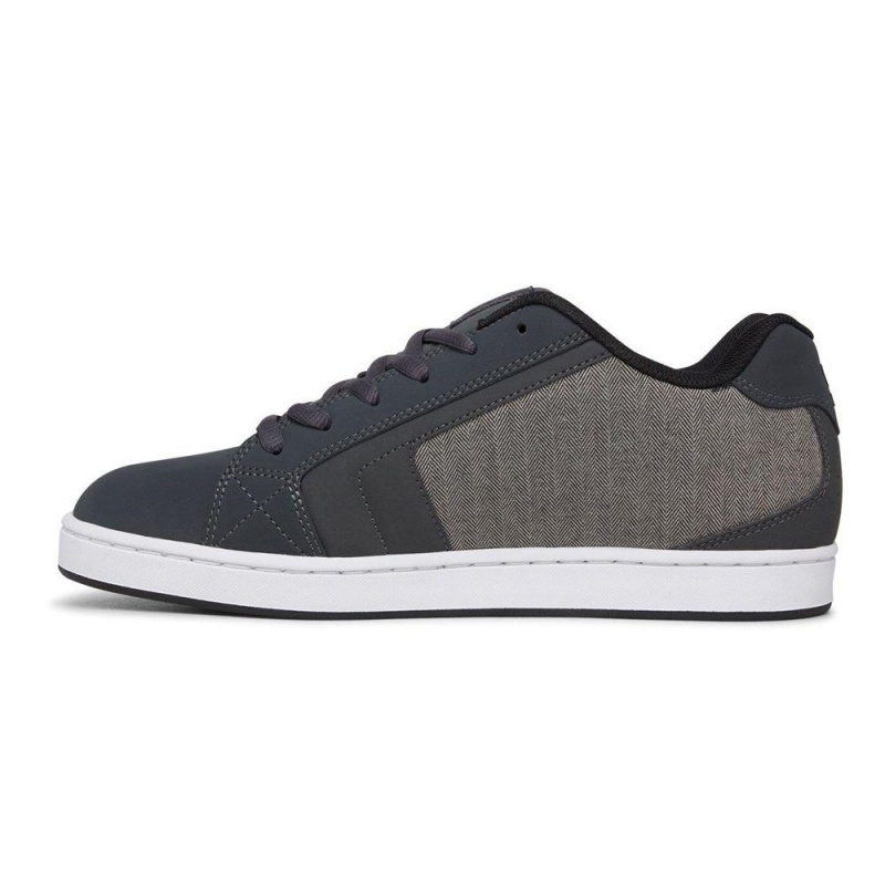 Chaussure Skate DC Shoes Net Homme Grise Noir | YXMZ-92468