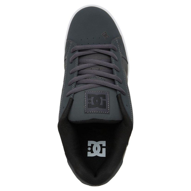 Chaussure Skate DC Shoes Net Homme Grise Noir | YXMZ-92468