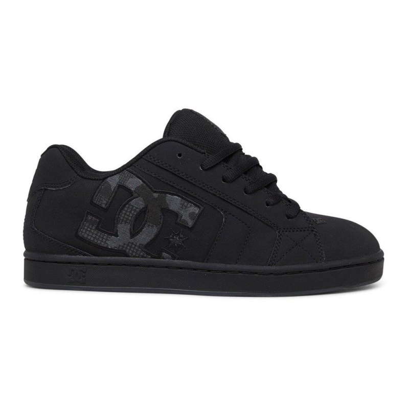 Chaussure Skate DC Shoes Net Homme Noir Grise | XNJW-13057