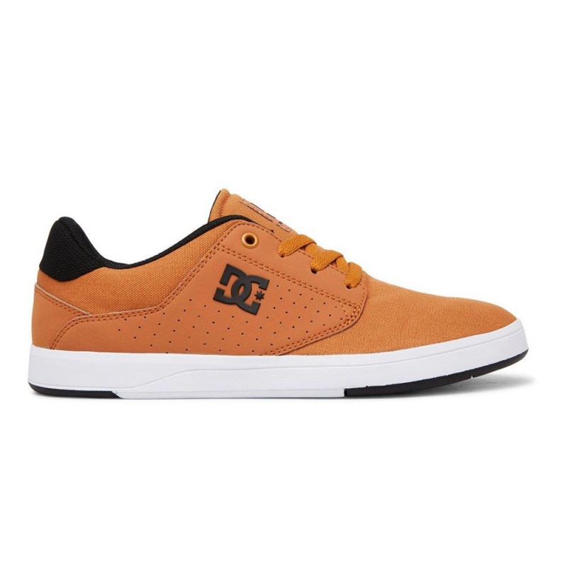 Chaussure Skate DC Shoes Plaza Homme Marron Noir | PBCF-34672