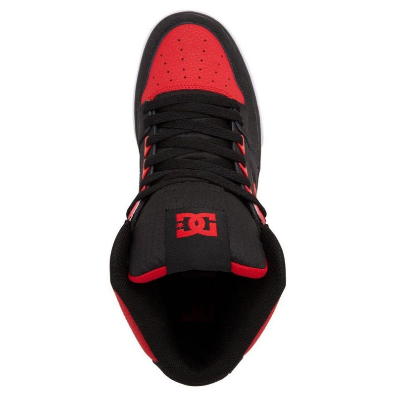 Chaussure Skate DC Shoes Pure Homme Rouge Noir | GBCQ-50193