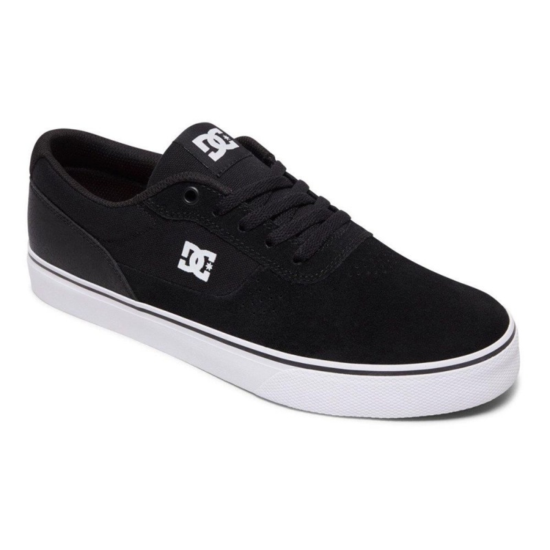 Chaussure Skate DC Shoes Switch Homme Noir Blanche | WOBA-43985