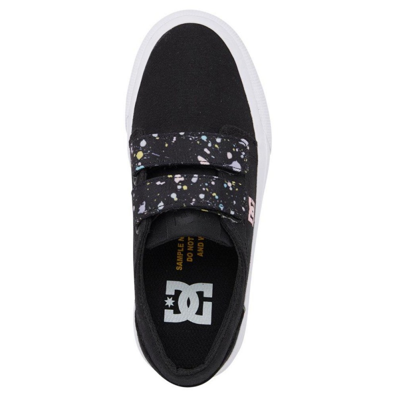 Chaussure Skate DC Shoes Trase Enfant Noir Multicolore | JTLQ-43125