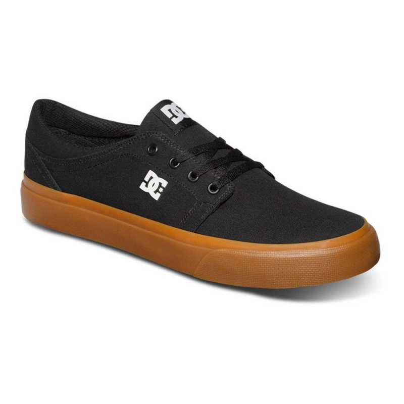 Chaussure Skate DC Shoes Trase Homme Noir Marron | EQOK-39725