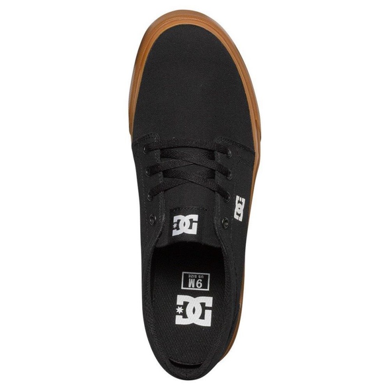 Chaussure Skate DC Shoes Trase Homme Noir Marron | EQOK-39725