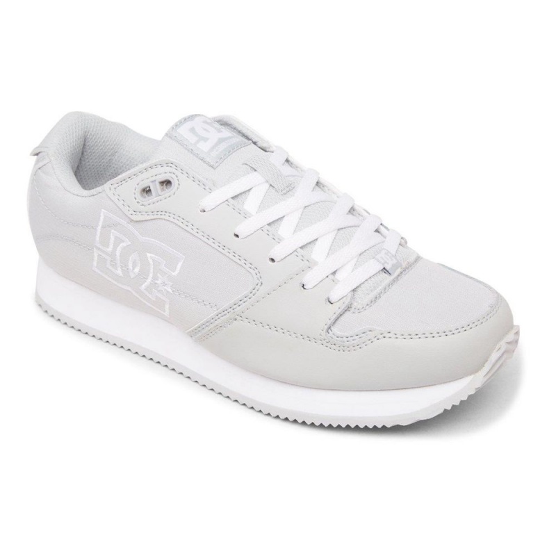 Chaussures de Sport DC Shoes Alias Femme Grise Blanche | XCDY-32687