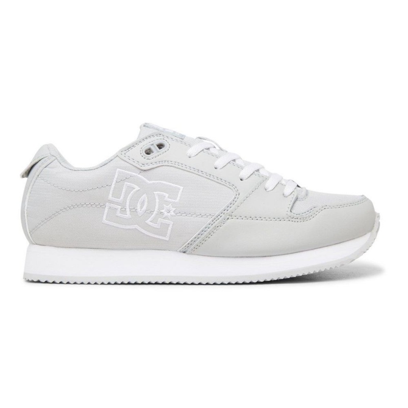 Chaussures de Sport DC Shoes Alias Femme Grise Blanche | XCDY-32687