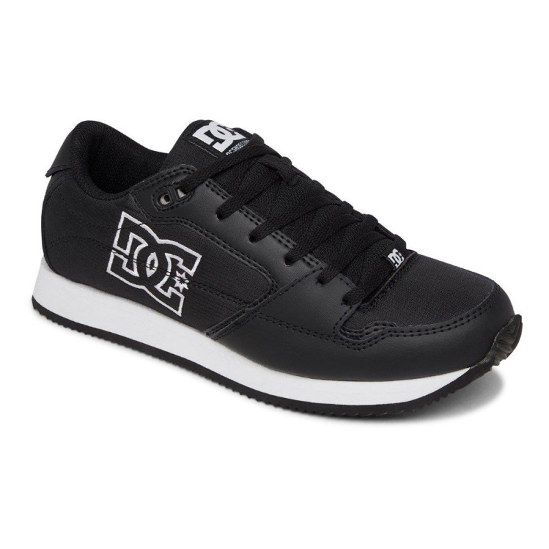 Chaussures de Sport DC Shoes Alias Femme Noir Blanche | UQKN-50234