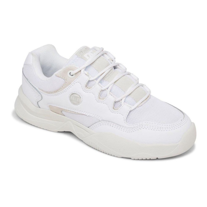 Chaussures de Sport DC Shoes Decel Femme Blanche Grise | VWCD-86142