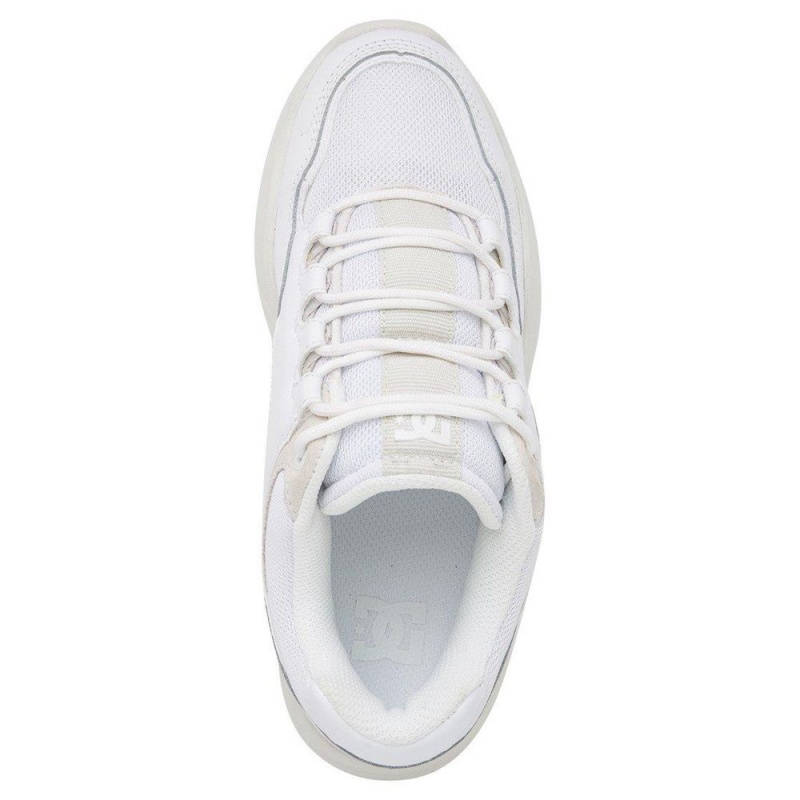 Chaussures de Sport DC Shoes Decel Femme Blanche Grise | VWCD-86142