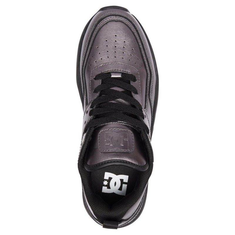 Chaussures de Sport DC Shoes E.Tribeka Femme Grise | SMHF-18529