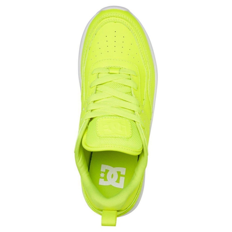 Chaussures de Sport DC Shoes E.Tribeka Femme Jaune | MVTN-74530